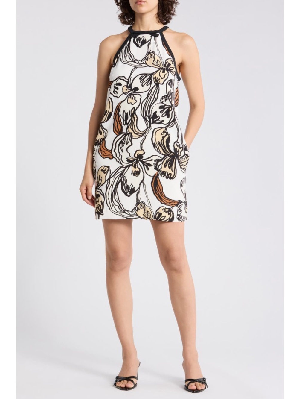 Lilly Pulitzer Kallie Floral Halter Romper Coconut Irresistible White Sz 0-2